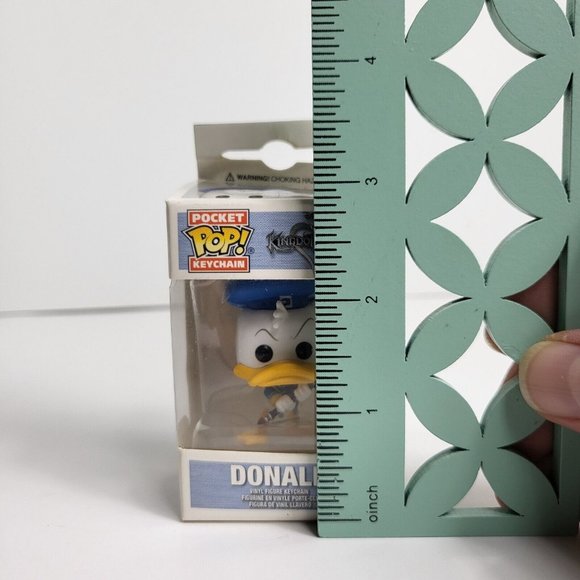 Funko Pocket Pop Keychain Disney Kingdom Hearts Donald Duck Key Ring New - Picture 11 of 16